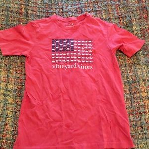 Vineyard Vines American Flag T Shirt Size 7